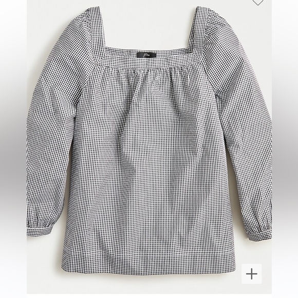 Penny top in gingham - Picture 1 of 3